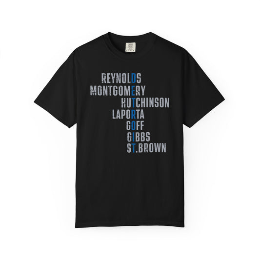 Detroit Names Premium T-Shirt - Unisex