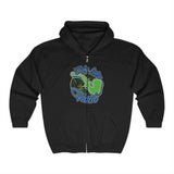 Full Zip Hoodie - Unisex - Big Lake Glass Pipe Full Zip Hoodie - Unisex - Big Lake Glass Pipe