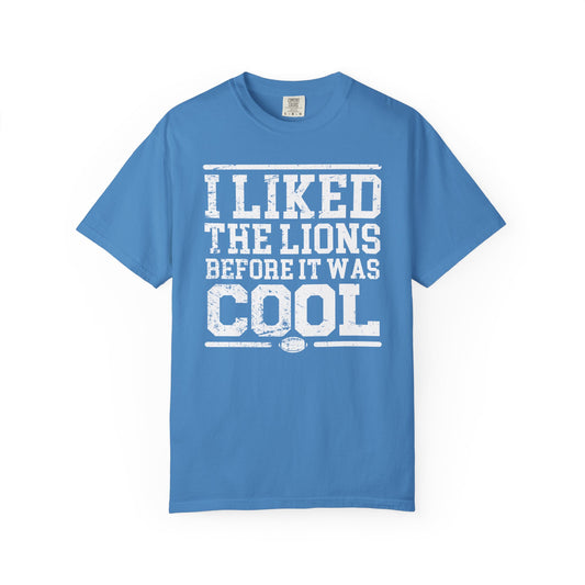 I Liked the Lions Before It Was Cool White Premium T-Shirt - Unisex