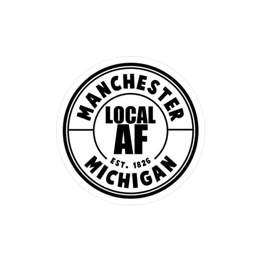 Manchester Local AF Vinyl Decal