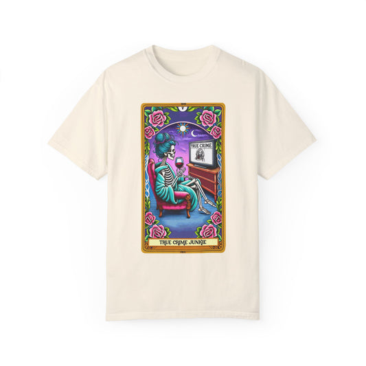 True Crime Junkie 1 Unisex Comfort Colors T-shirt