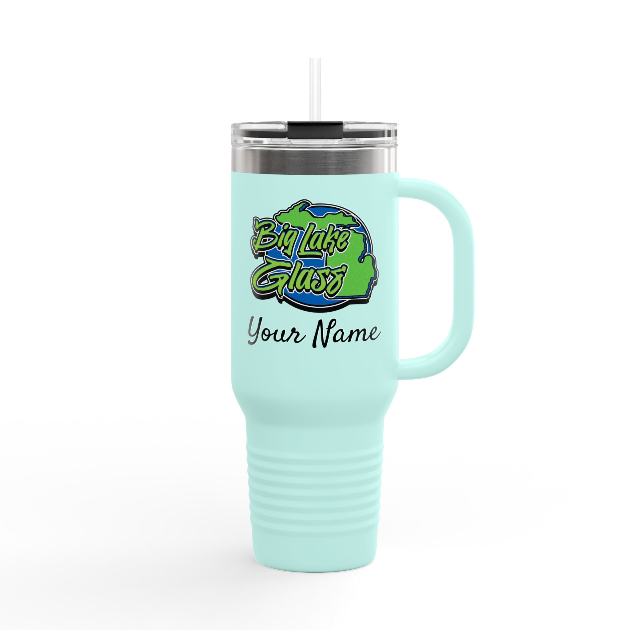 Travel Mug - 40oz - Big Lake Glass Travel Mug - 40oz - Big Lake Glass