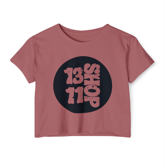13 11 Shop Crop Top T-Shirt - Women's