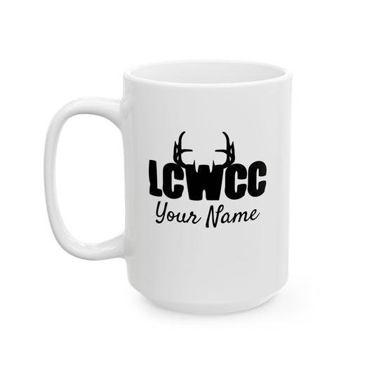 LCWCC Rack Logo Coffee Mug - 15oz