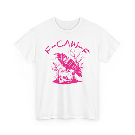 F-CAW-F-Skull Pink Basic T-Shirt - Unisex