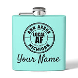 Ann Arbor Local AF Flask - 6oz Ann Arbor Local AF Flask - 6oz
