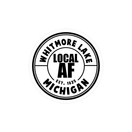 Whitmore Lake Local AF Vinyl Decal