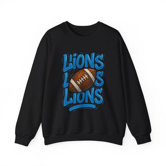 Detroit Football Crewneck Sweatshirt - Unisex