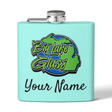 Flask - 6oz - Big Lake Glass Flask - 6oz - Big Lake Glass
