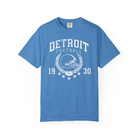 Detroit Football 1930 White Premium T-Shirt - Unisex