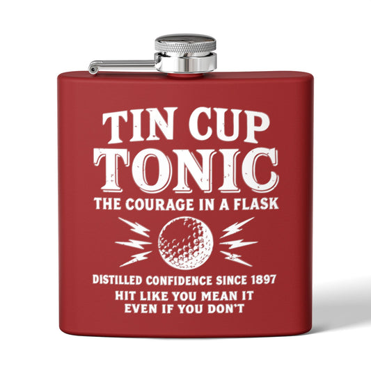 Tin Cup Tonic Flask - 6oz