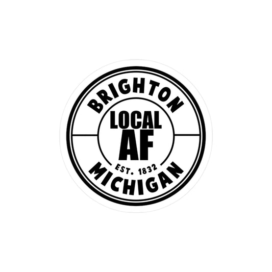 Brighton Local AF Vinyl Decal