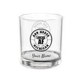 Ann Arbor Local AF Rocks Glass - 10oz Ann Arbor Local AF Rocks Glass - 10oz