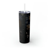 3D Snowman Skinny Steel Tumbler with Straw, 20oz 3D Snowman Skinny Steel Tumbler with Straw, 20oz