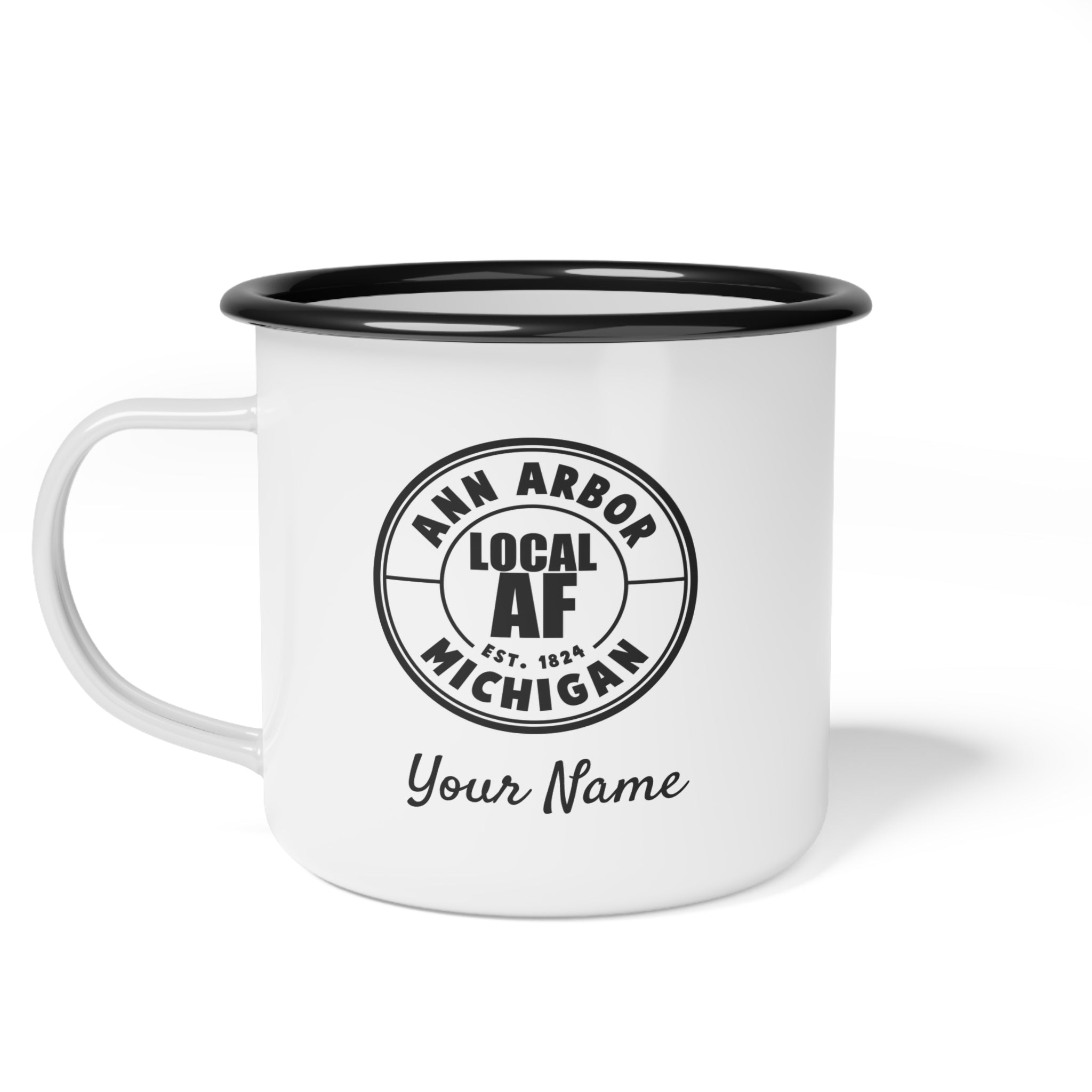 Ann Arbor Local AF Camping Mug - 12oz Ann Arbor Local AF Camping Mug - 12oz