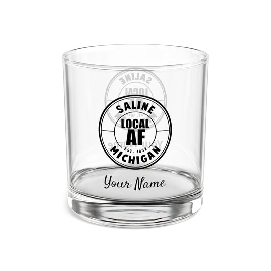 Saline Local AF Rocks Glass - 10oz