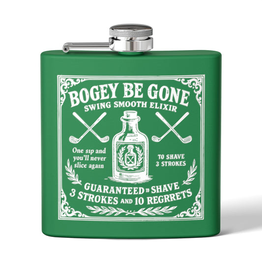 Bogey Be Gone Flask - 6oz