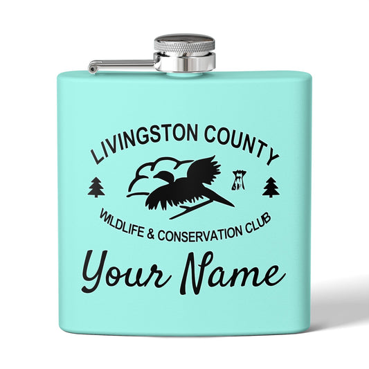 LCWCC Original Logo Flask - 6oz