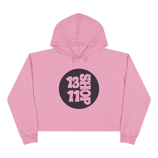 13 11 Shop Crop Top Hoodie - Women's