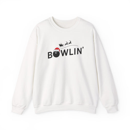 Bowlin Christmas Crewneck Sweatshirt - Unisex