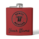 Howell Local AF Flask - 6oz Howell Local AF Flask - 6oz