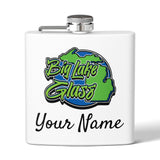 Flask - 6oz - Big Lake Glass Flask - 6oz - Big Lake Glass