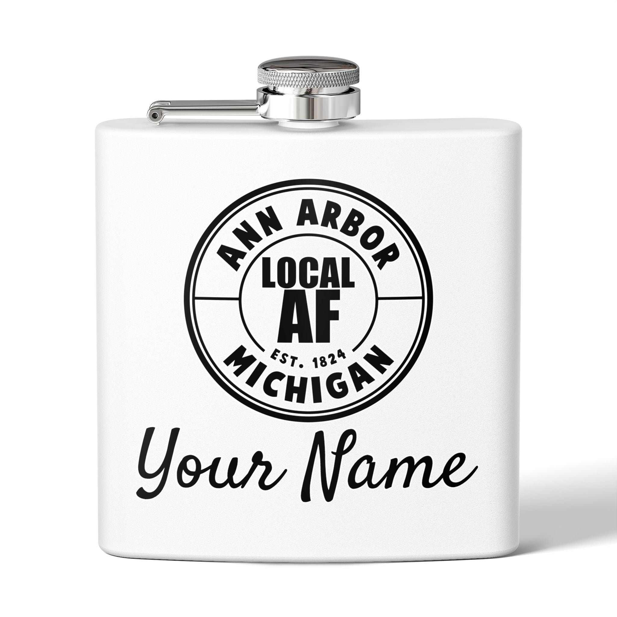 Ann Arbor Local AF Flask - 6oz Ann Arbor Local AF Flask - 6oz