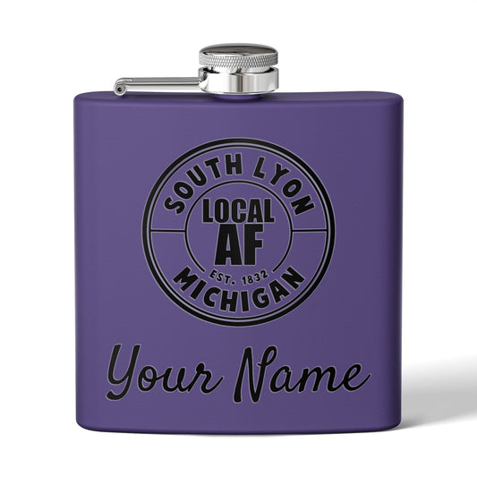South Lyon Local AF Flask - 6oz