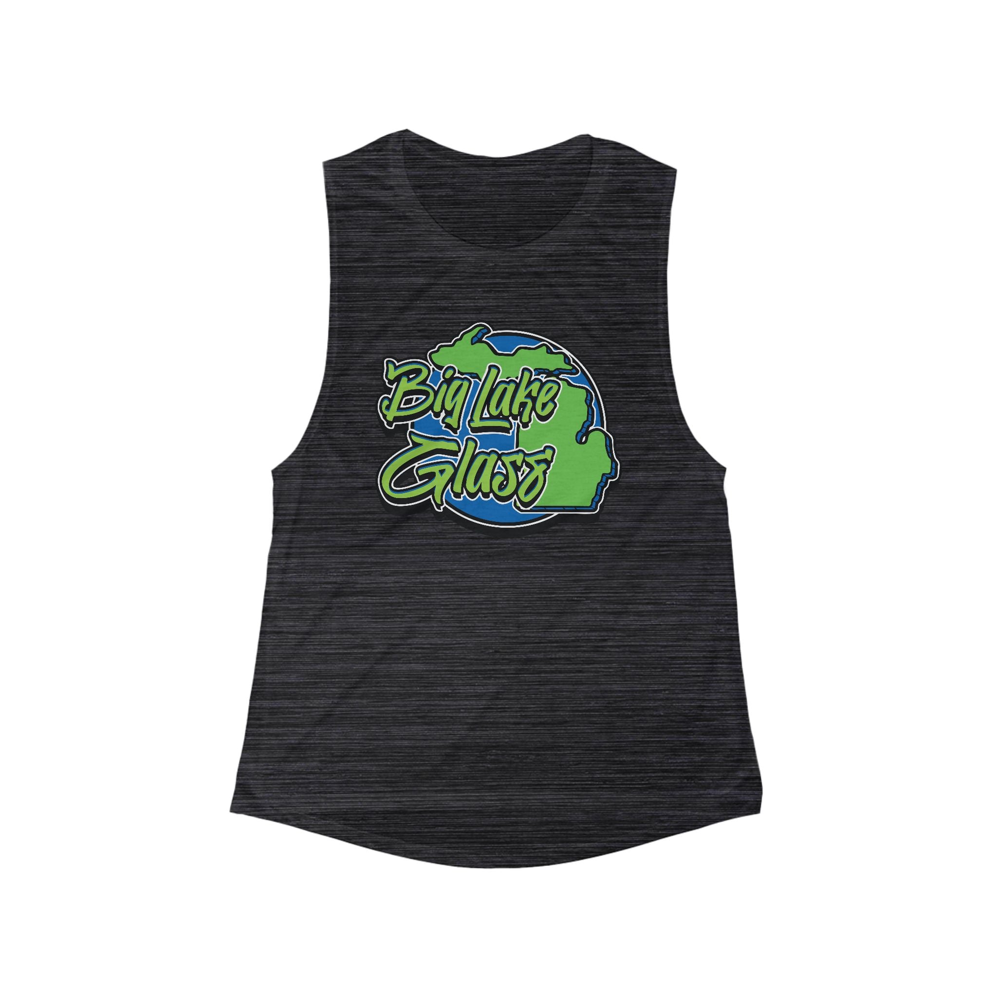 Flowy Muscle Tank - Women's - Big Lake Glass Flowy Muscle Tank - Women's - Big Lake Glass