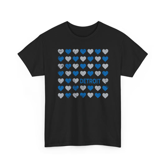 Detroit Hearts Basic T-Shirt - Unisex