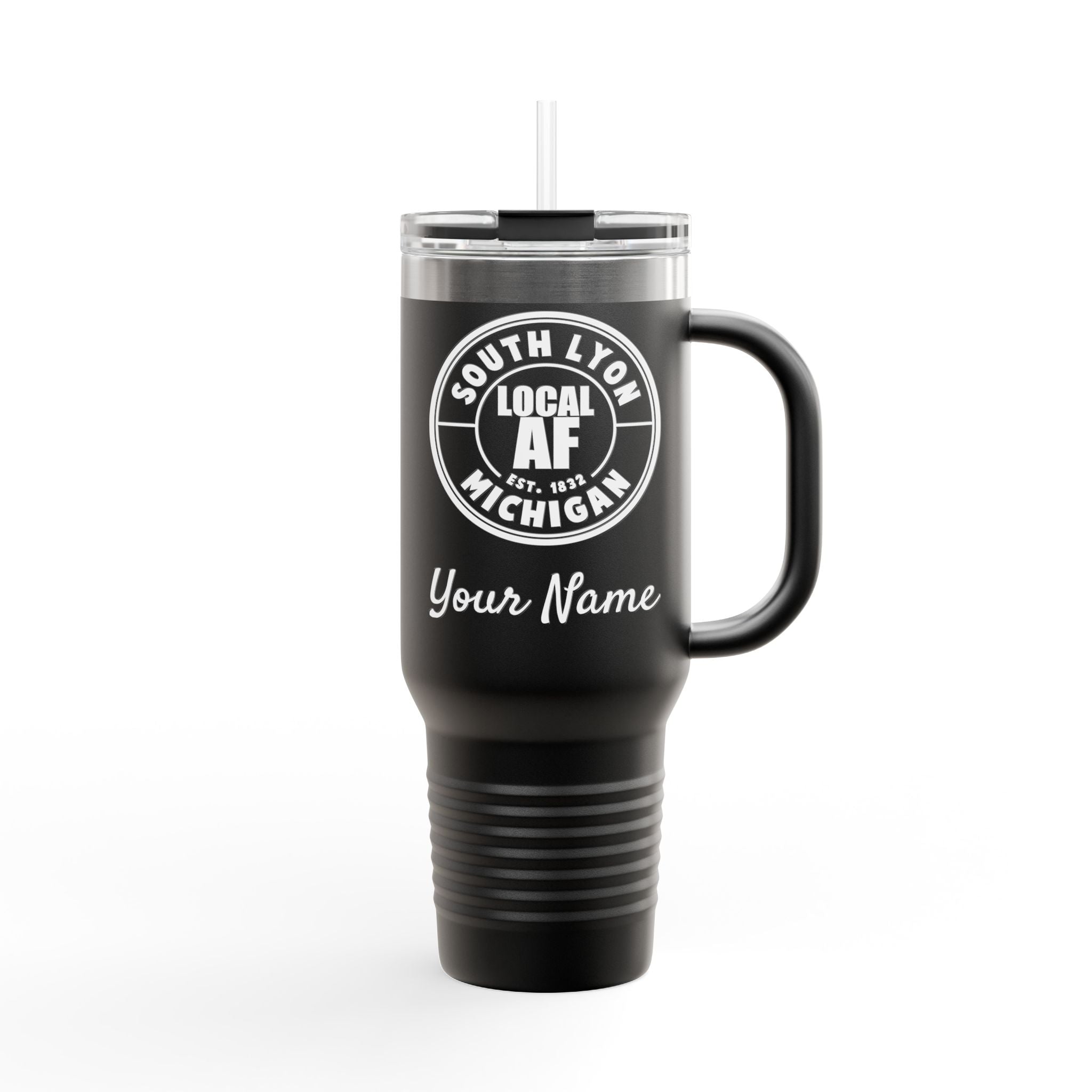 South Lyon Local AF Travel Mug - 40oz South Lyon Local AF Travel Mug - 40oz