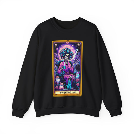 The Crazy Cat Lady 2 Crewneck Sweatshirt - Unisex