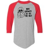 Move Grinch Get Out The Way 4420 Colorblock Raglan Jersey Move Grinch Get Out The Way 4420 Colorblock Raglan Jersey
