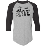 Move Grinch Get Out The Way 4420 Colorblock Raglan Jersey Move Grinch Get Out The Way 4420 Colorblock Raglan Jersey