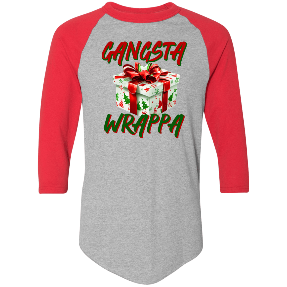 Gangsta Wrappa 4420 Colorblock Raglan Jersey Gangsta Wrappa 4420 Colorblock Raglan Jersey