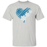 Heart & Snowflakes 2 G500 5.3 oz. T-Shirt Heart & Snowflakes 2 G500 5.3 oz. T-Shirt