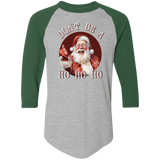 Don'T Be A Ho Ho Ho 4420 Colorblock Raglan Jersey Don'T Be A Ho Ho Ho 4420 Colorblock Raglan Jersey