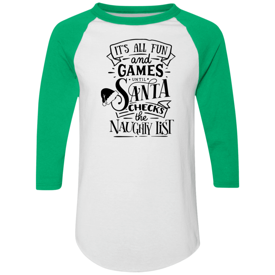 Its All Fun And Games 4420 Colorblock Raglan Jersey Its All Fun And Games 4420 Colorblock Raglan Jersey