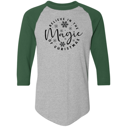 Believe In The Magic 4420 Colorblock Raglan Jersey