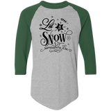 Let It Snow Somewhere Else 4420 Colorblock Raglan Jersey Let It Snow Somewhere Else 4420 Colorblock Raglan Jersey