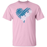 Heart & Snowflakes 2 G500 5.3 oz. T-Shirt Heart & Snowflakes 2 G500 5.3 oz. T-Shirt