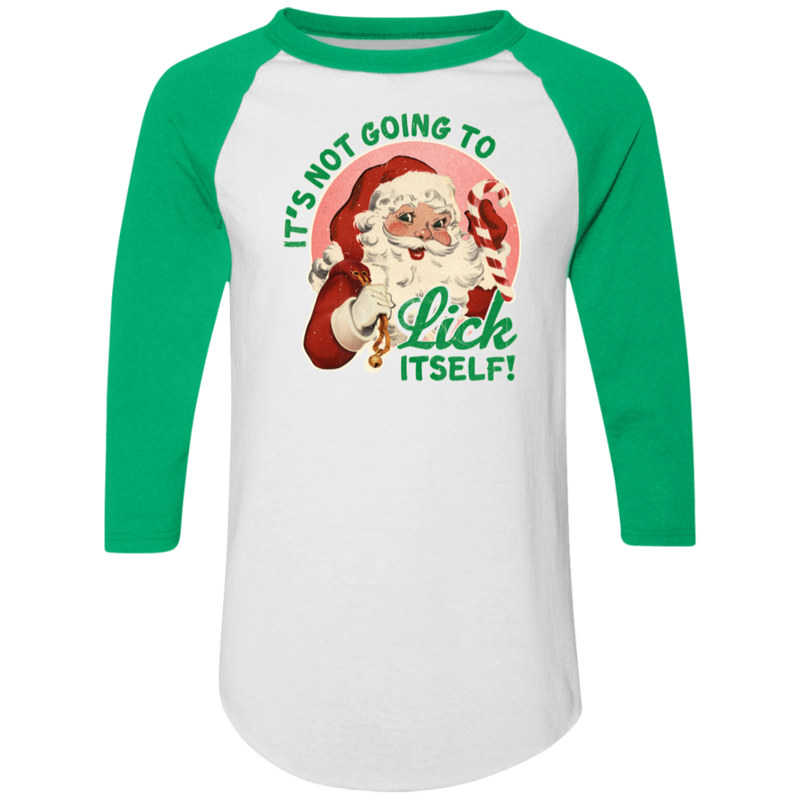 It'S Not Going To Lick Itself 4420 Colorblock Raglan Jersey It'S Not Going To Lick Itself 4420 Colorblock Raglan Jersey