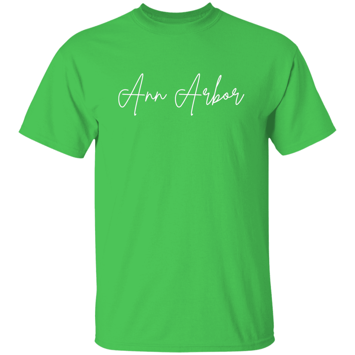 Ann Arbor Skinny 1 White G500 5.3 oz. T-Shirt Ann Arbor Skinny 1 White G500 5.3 oz. T-Shirt