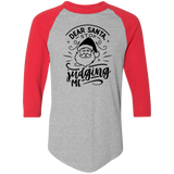 Dear Santa Stop Judging Me 4420 Colorblock Raglan Jersey Dear Santa Stop Judging Me 4420 Colorblock Raglan Jersey