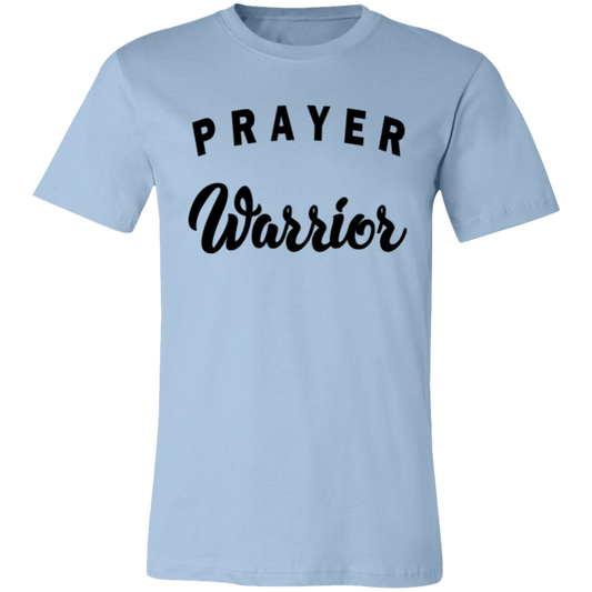 Prayer Warrior 3001C Unisex Jersey Short-Sleeve T-Shirt