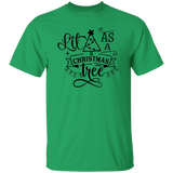 Lit As A Christmas Tree G500 5.3 oz. T-Shirt Lit As A Christmas Tree G500 5.3 oz. T-Shirt