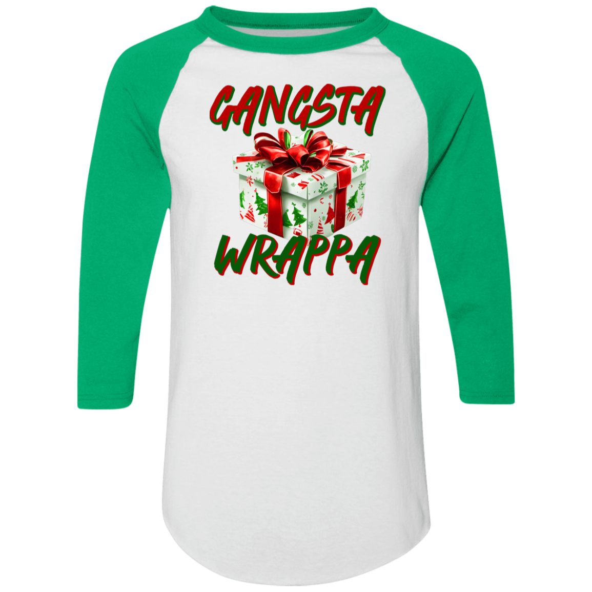 Gangsta Wrappa 4420 Colorblock Raglan Jersey Gangsta Wrappa 4420 Colorblock Raglan Jersey