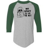 Move Grinch Get Out The Way 4420 Colorblock Raglan Jersey Move Grinch Get Out The Way 4420 Colorblock Raglan Jersey