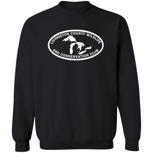 LCWCC Lakes - White G180 Crewneck Pullover Sweatshirt