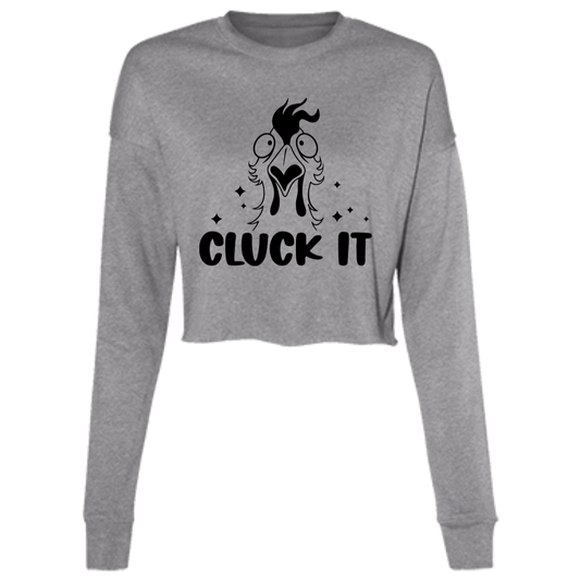 Cluck It B7503 Ladies' Cropped Fleece Crew